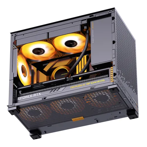 Case JONSBO D32 PRO Black | M-ATX | Mini Tower | VGA 365mm